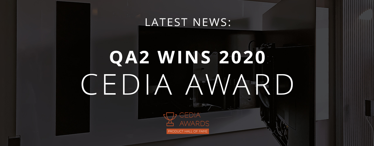 QA2 Newest Inductee Into The Cedia Hall Of Fame