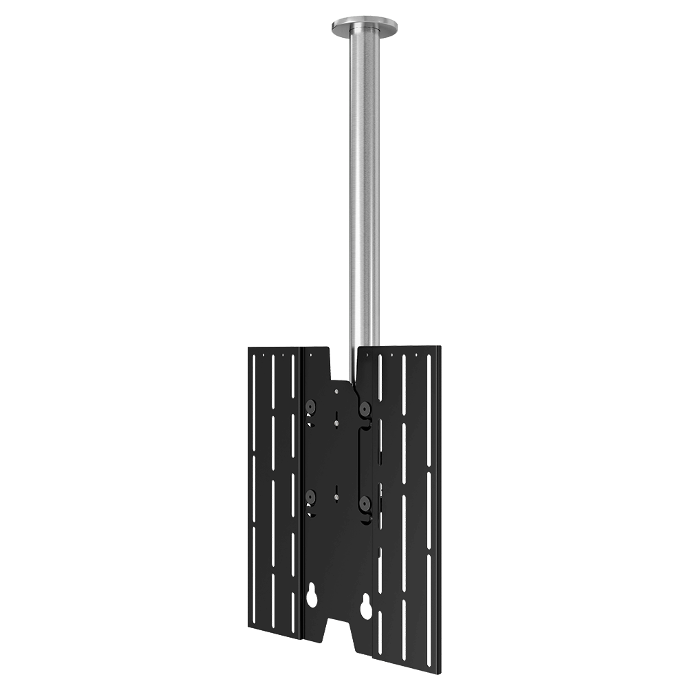 Universal Ceiling TV Mount – Fits 32-65 Inch LED/LCD Screens, Tilt & Swivel, Black
