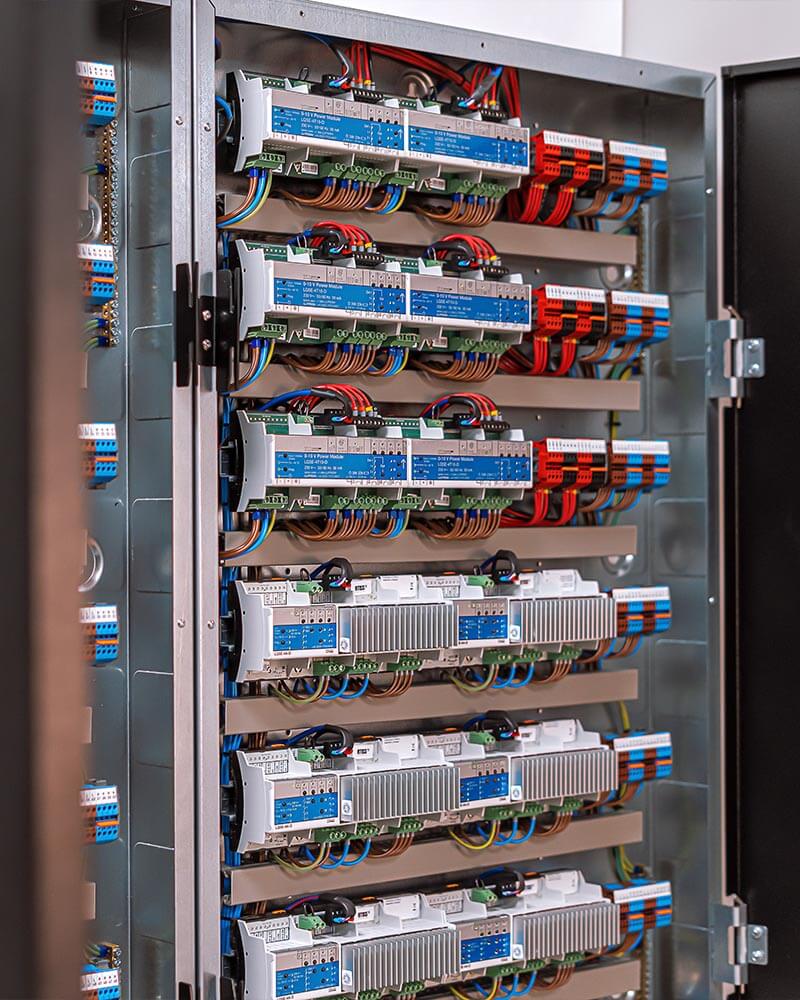 Lighting & Data Enclosure Section